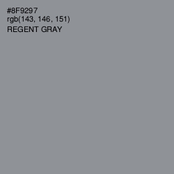 #8F9297 - Regent Gray Color Image